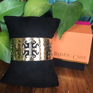 Gold Rustic Cuff